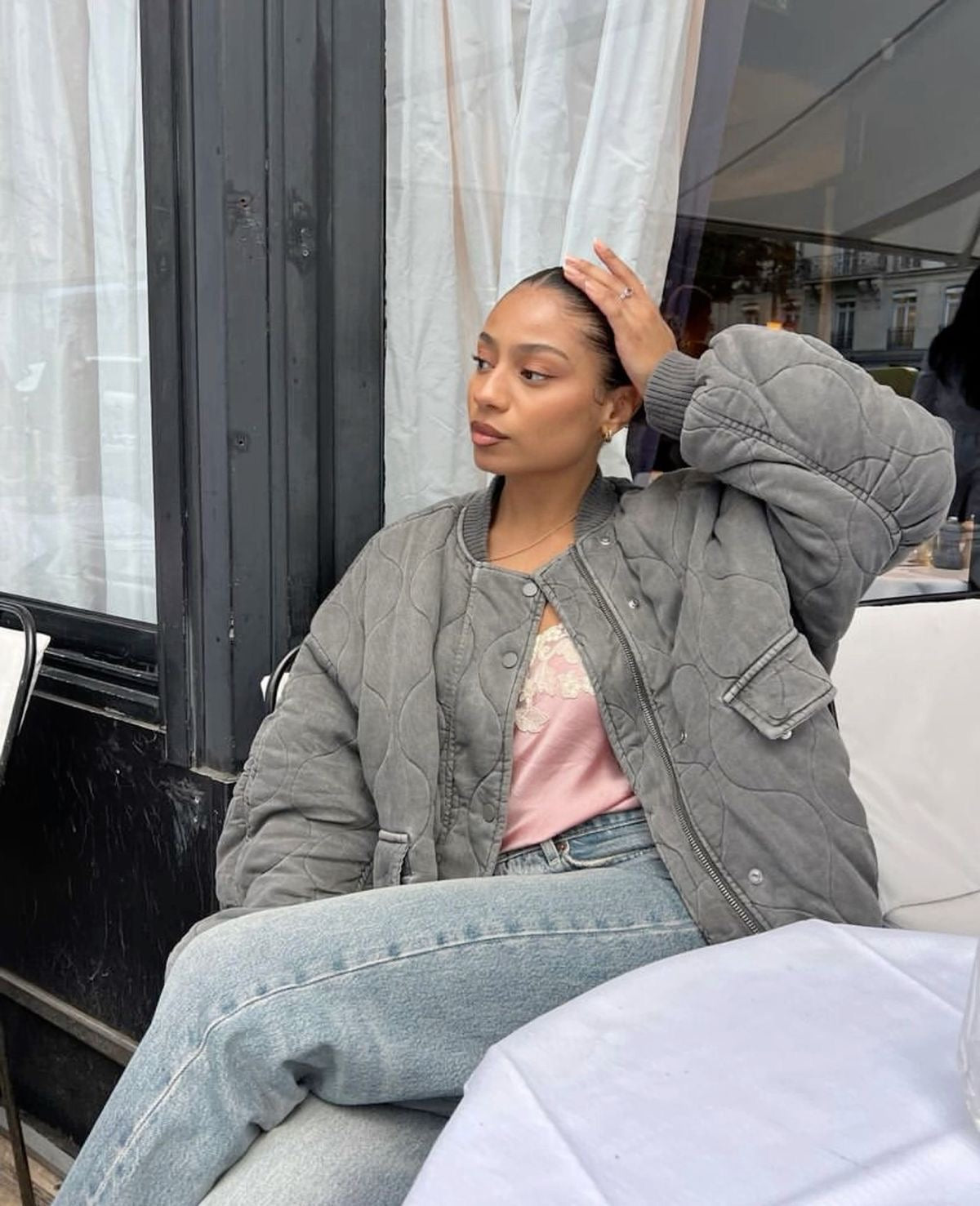 Quilted Bomber Jacket | Puff Style | Casual Outerwear