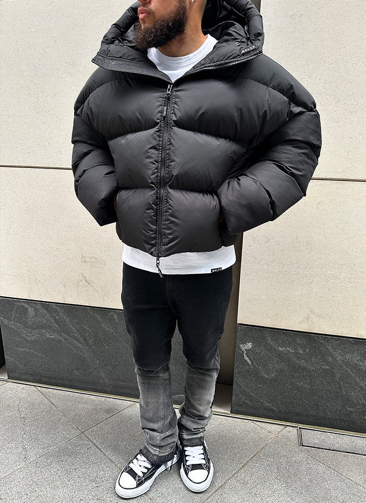 Hooded Puffer Jacket | Insulated Warmth | Water-Resistant Design