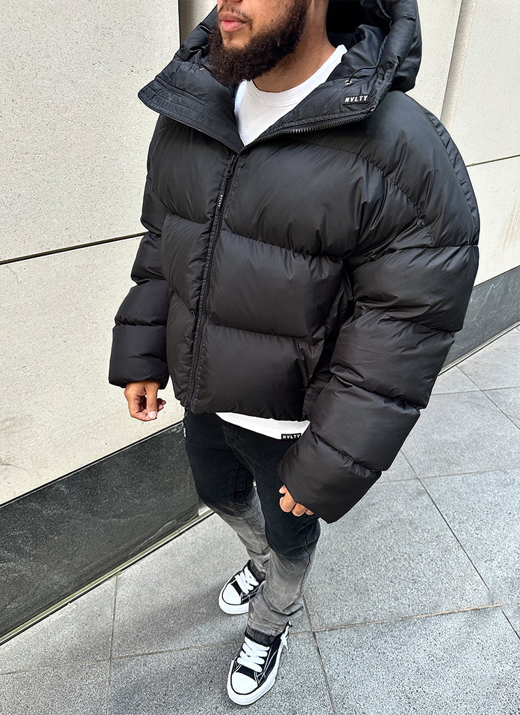Hooded Puffer Jacket | Insulated Warmth | Water-Resistant Design