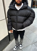 Hooded Puffer Jacket | Insulated Warmth | Water-Resistant Design