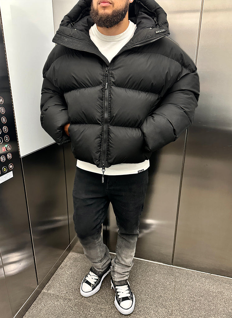 Hooded Puffer Jacket | Insulated Warmth | Water-Resistant Design
