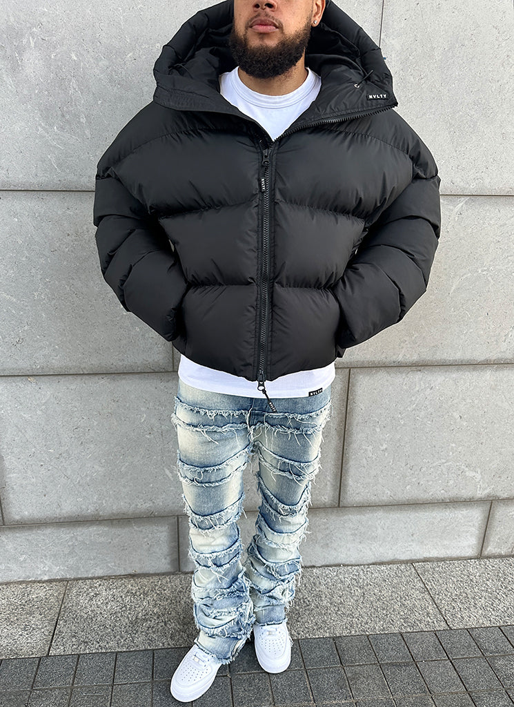 Hooded Puffer Jacket | Insulated Warmth | Water-Resistant Design
