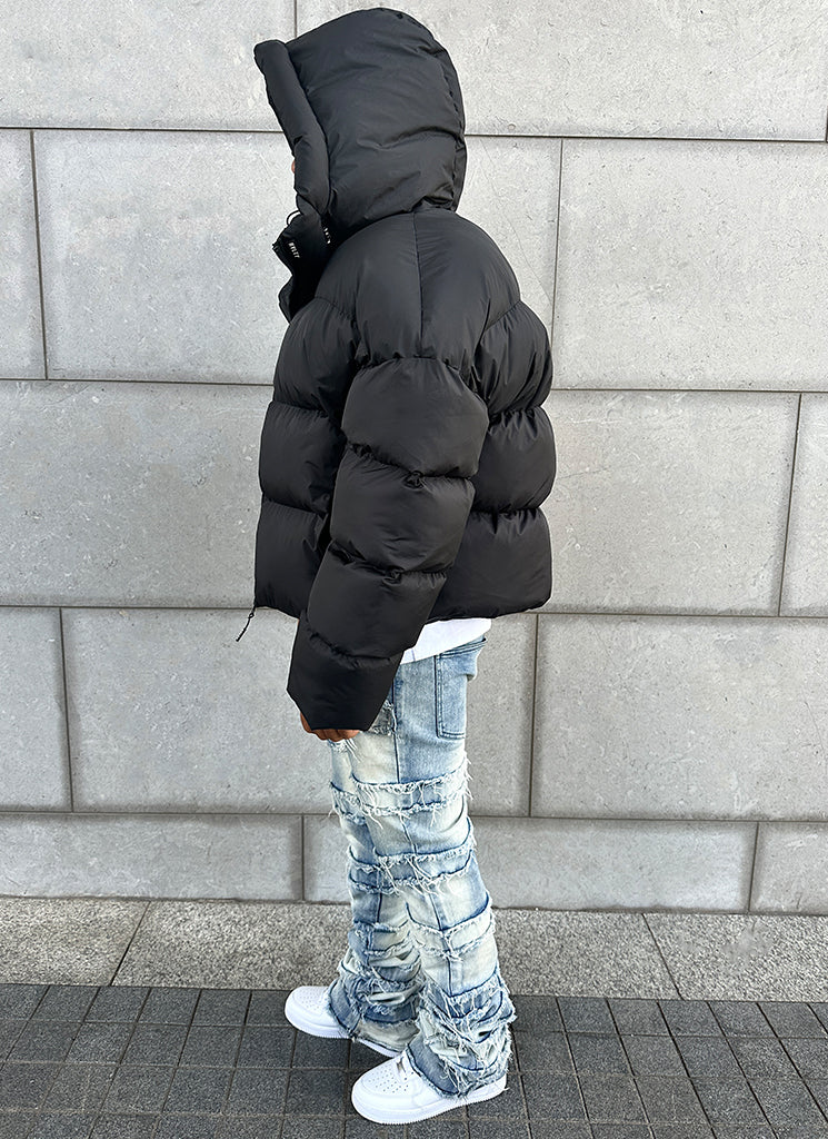 Hooded Puffer Jacket | Insulated Warmth | Water-Resistant Design
