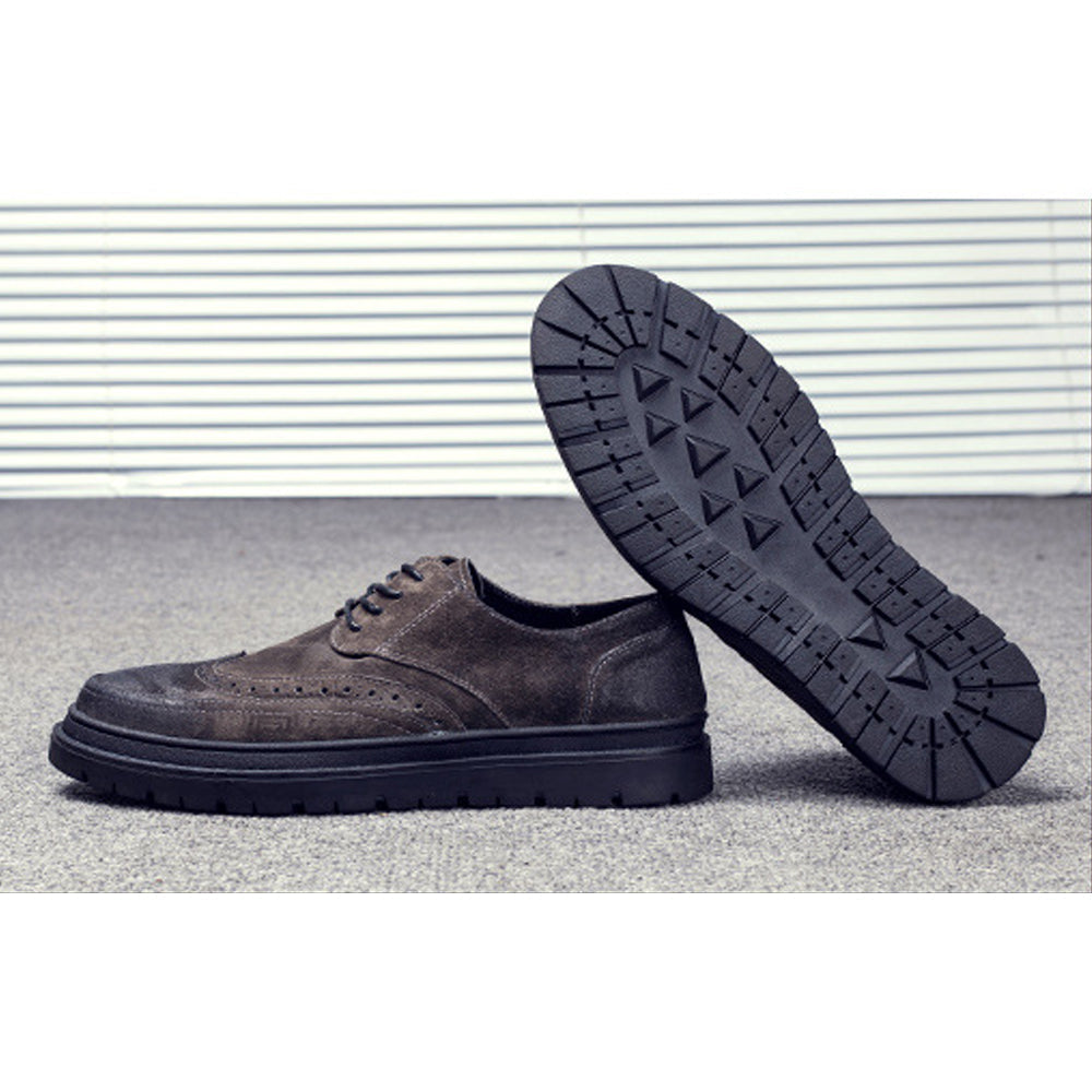 Lace-Up Suede Shoes | Soft Suede Finish, Timeless Design | Casual and Semi-Formal Wear