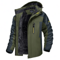 Waterproof Outdoor Winter Jacket | Fleece-Lined | Adjustable Hood
