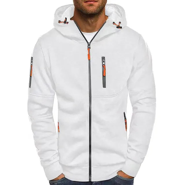 Zip-Up Hoodie | Functional Design | Warm and Stylish