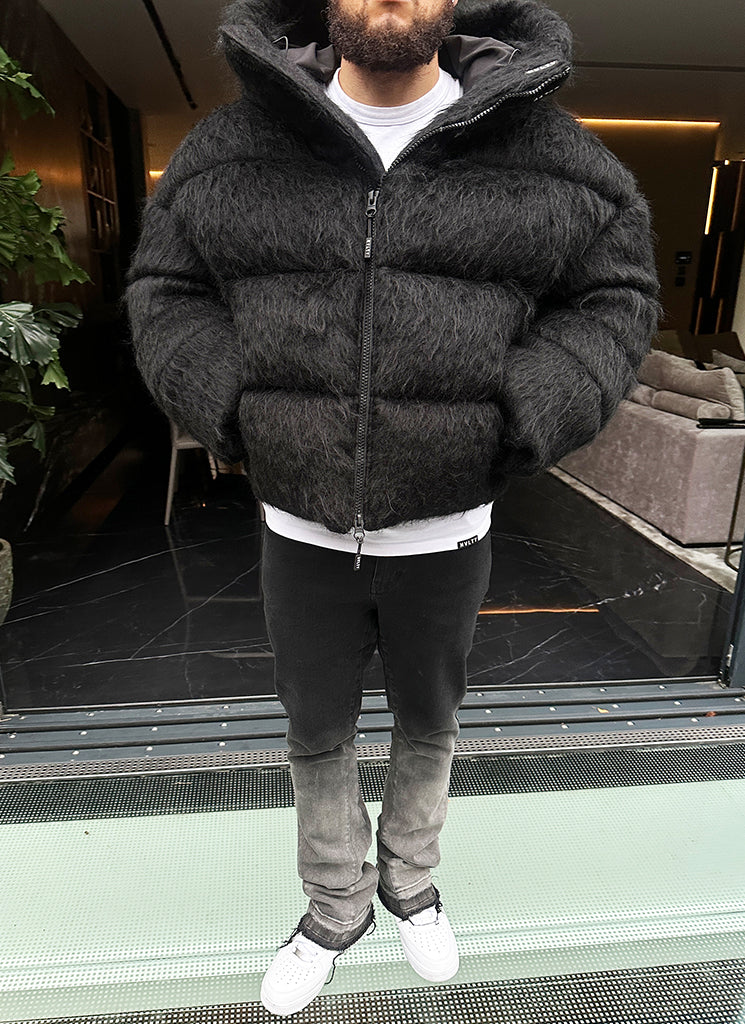 Faux Fur Hooded Puffer Jacket | Luxurious Warmth | Plush Style