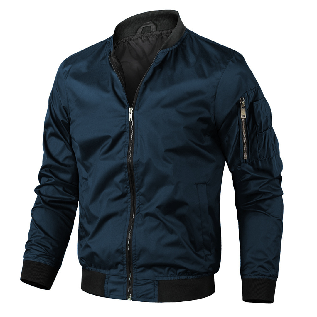 Lightweight Bomber Jacket | Classic Fit | Versatile Style
