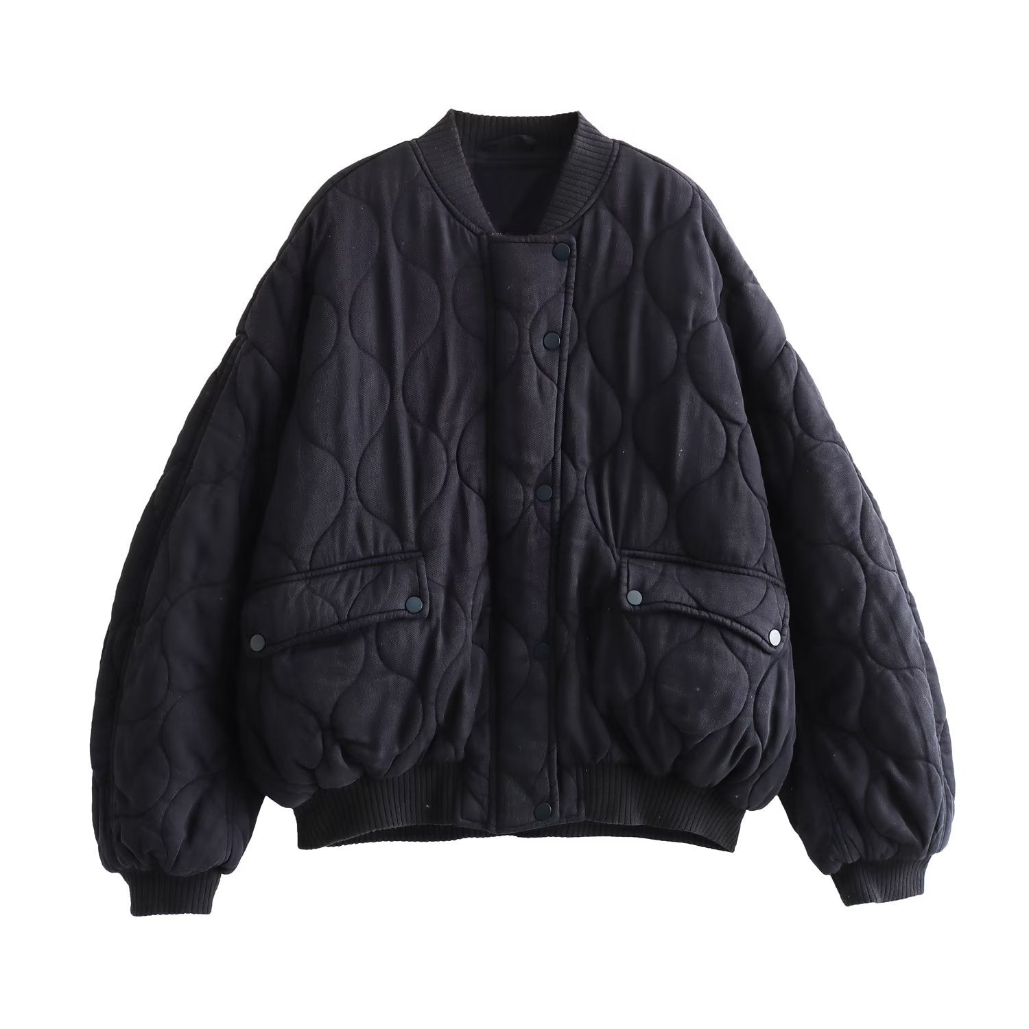 Quilted Bomber Jacket | Puff Style | Casual Outerwear