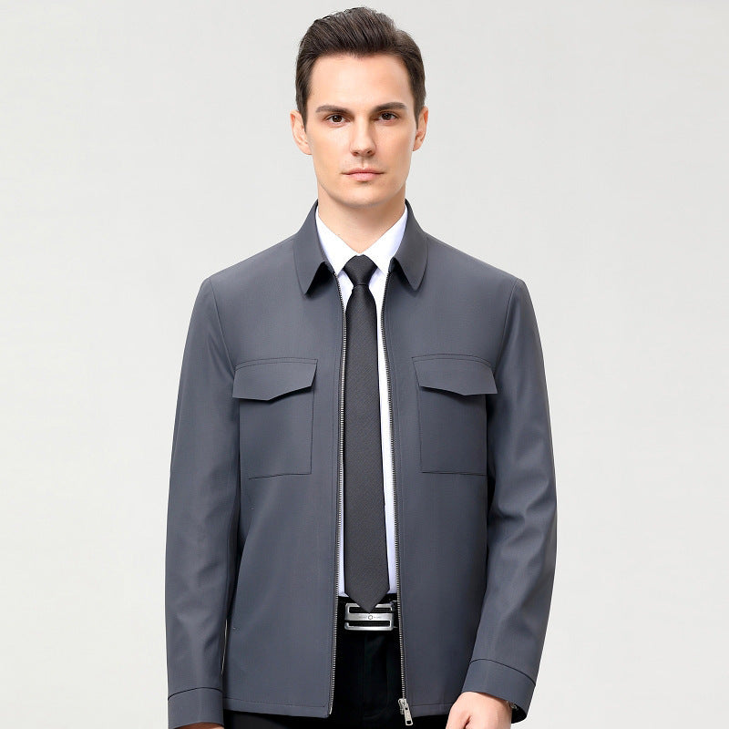 Tailored Lightweight Jacket | Plaid Lining | Modern Smart-Casual