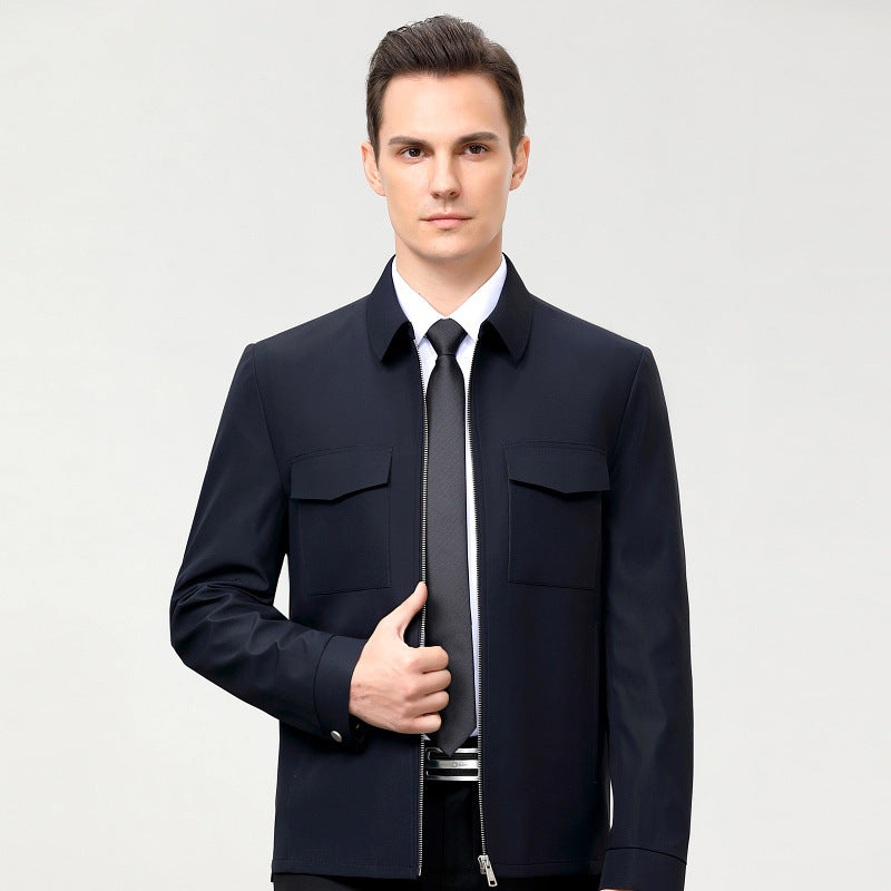 Tailored Lightweight Jacket | Plaid Lining | Modern Smart-Casual