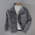 Corduroy Puffer Jacket | Quilted Design | Smart Casual Outerwear