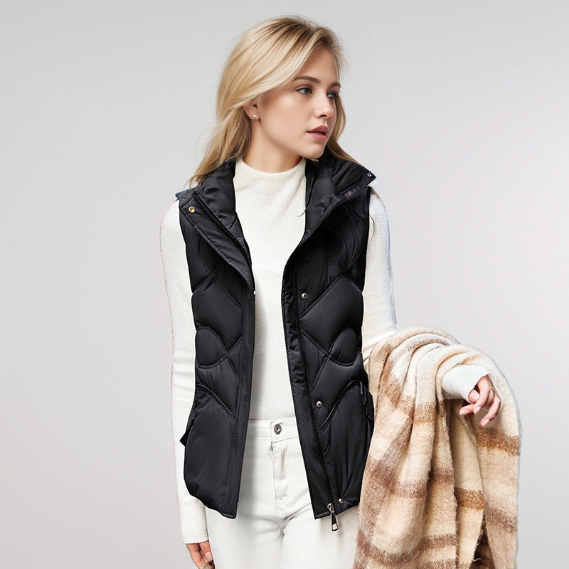 Sleeveless Puffer Vest | Quilted Design | Warm & Stylish