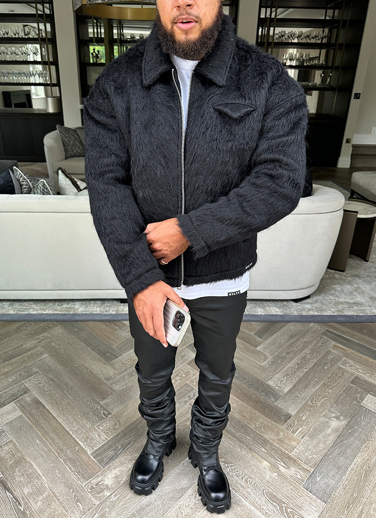 Shearling-Style Fleece Jacket | Warm and Rugged | Winter Essential