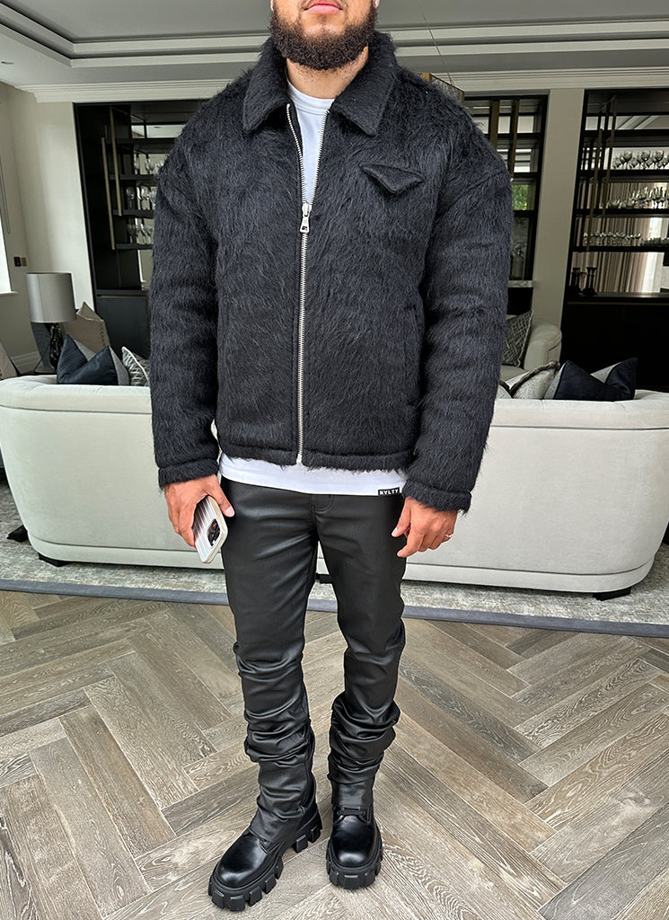 Shearling-Style Fleece Jacket | Warm and Rugged | Winter Essential