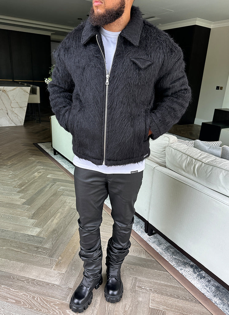 Shearling-Style Fleece Jacket | Warm and Rugged | Winter Essential