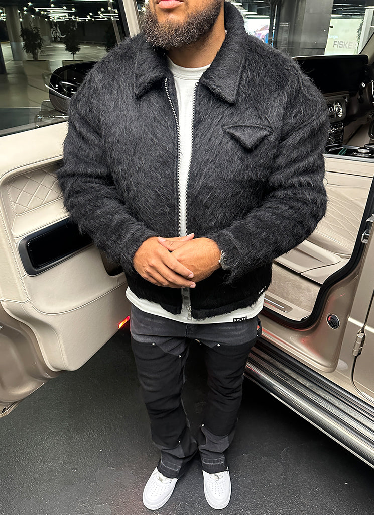 Shearling-Style Fleece Jacket | Warm and Rugged | Winter Essential