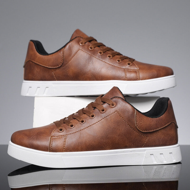 Leather Sneakers | Stylish & Comfortable | Casual & Everyday Wear