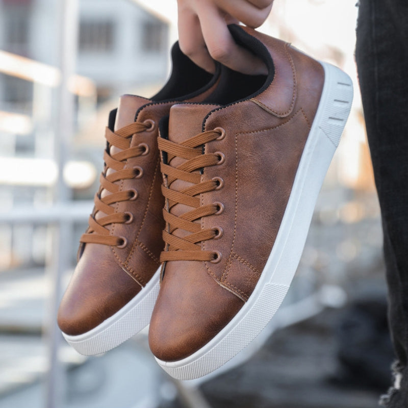 Leather Sneakers | Stylish & Comfortable | Casual & Everyday Wear