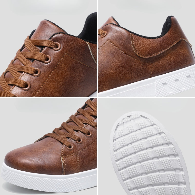 Leather Sneakers | Stylish & Comfortable | Casual & Everyday Wear