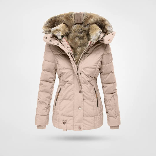 Fur-Lined Winter Parka | Tailored Fit | Warm and Elegant