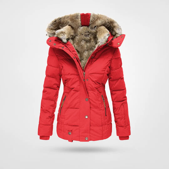 Fur-Lined Winter Parka | Tailored Fit | Warm and Elegant