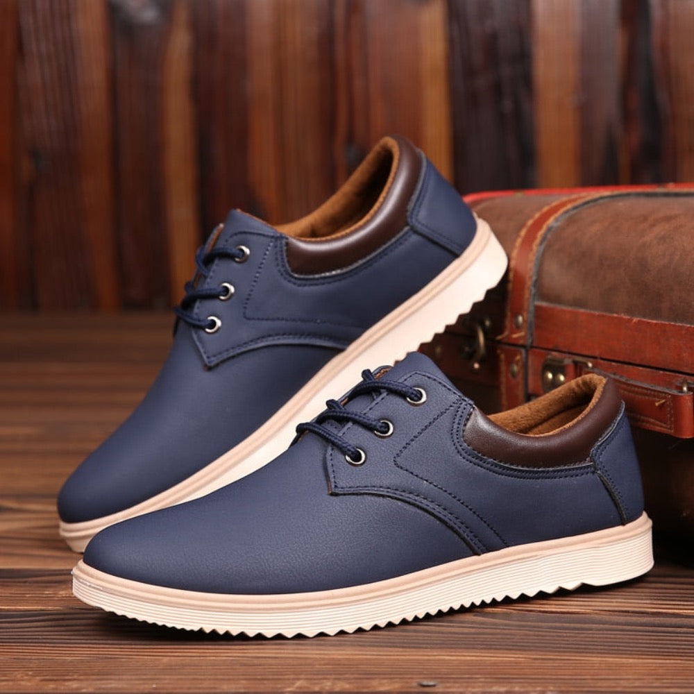 Casual Flat Oxford Sneakers | Minimalist Design, Lightweight Sole | Everyday and Casual Wear