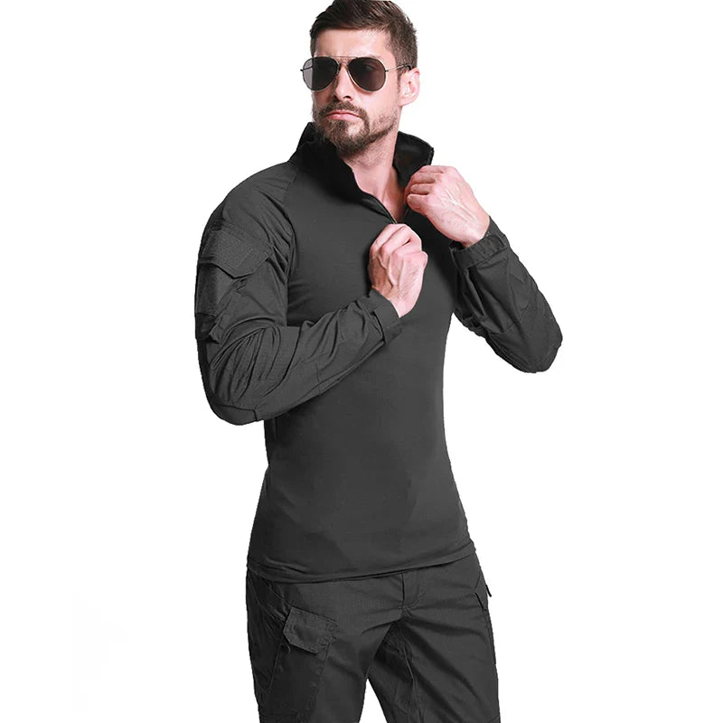 Tactical Long-Sleeve Shirt | Performance Fit | Durable and Breathable