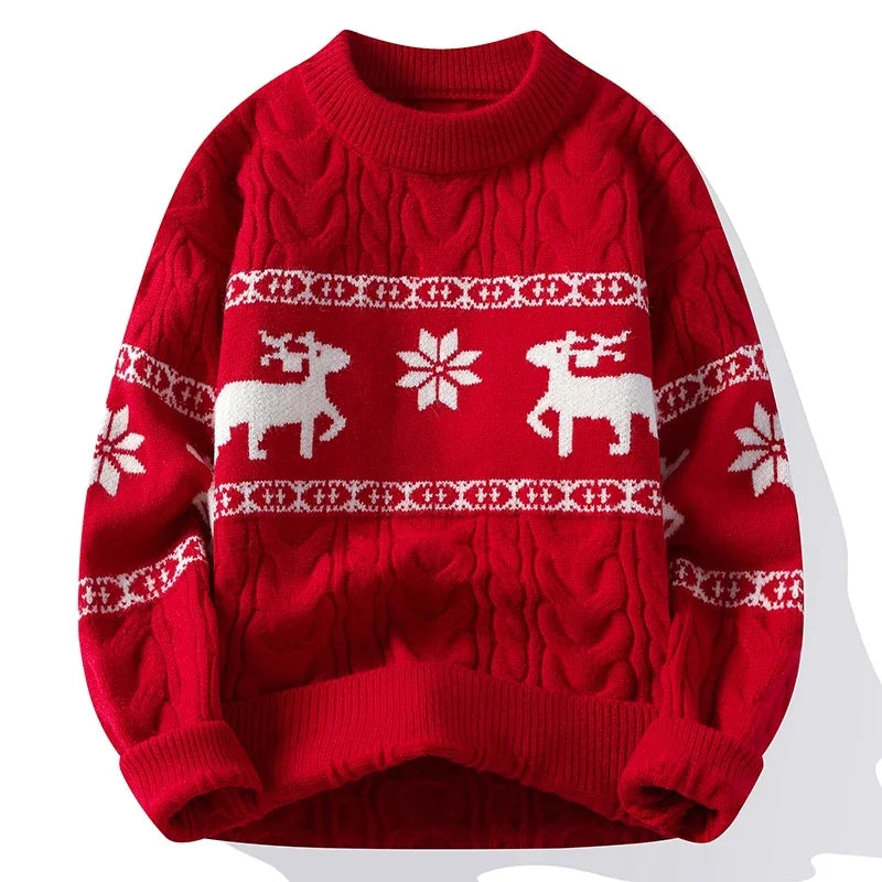 Festive Knit Sweater | Nordic Style | Warm and Stylish