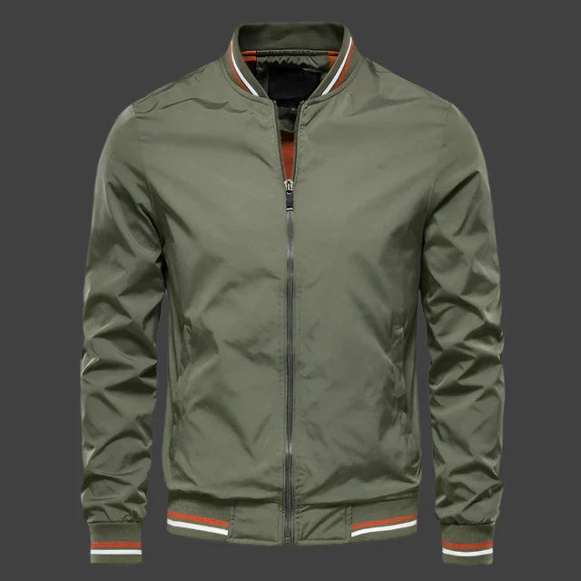 Lightweight Bomber Jacket | Stylish and Durable | Contrast Trim