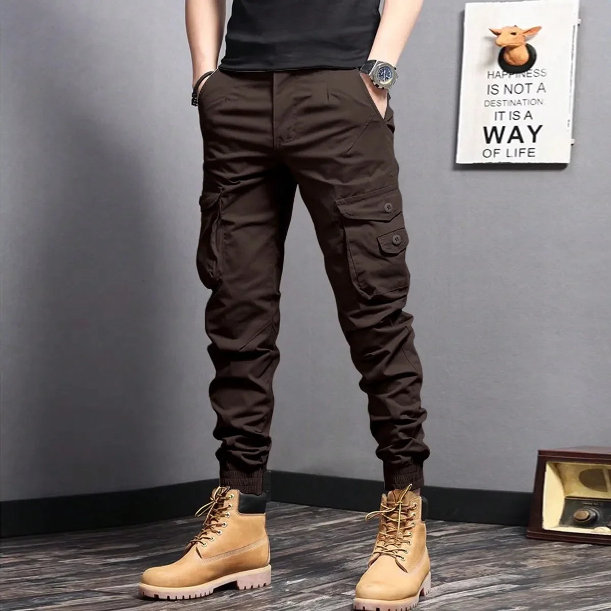 Tactical Cargo Joggers | Durable and Stylish | Multi-Pocket Design
