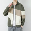 Color-Block Jacket | Geometric Design | Lightweight and Trendy