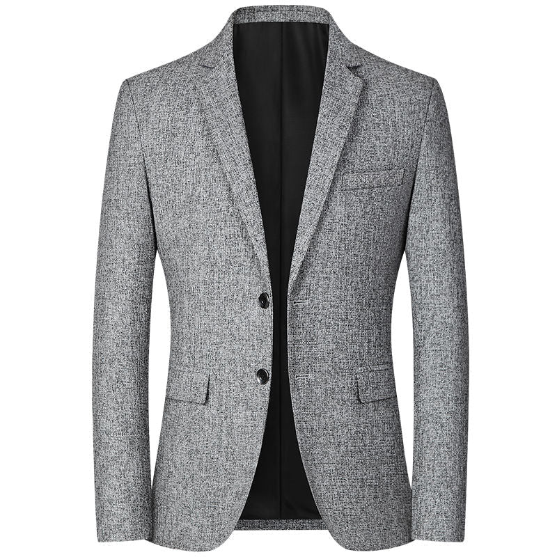 Tweed Blazer | Textured Finish | Slim Fit Design