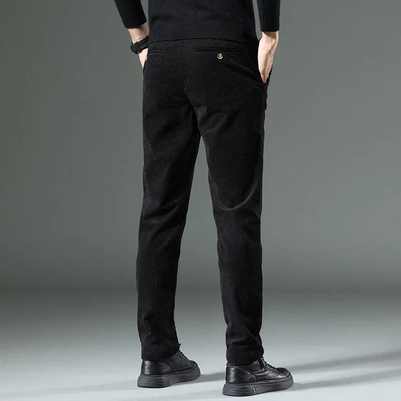 Slim-Fit Corduroy Trousers | 100% Corduroy | Elegant and Comfortable