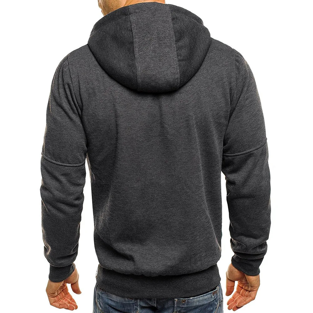 Lightweight Dual Zipper Hoodie | Modern Design, Comfortable Fit | Casual and Everyday Wear
