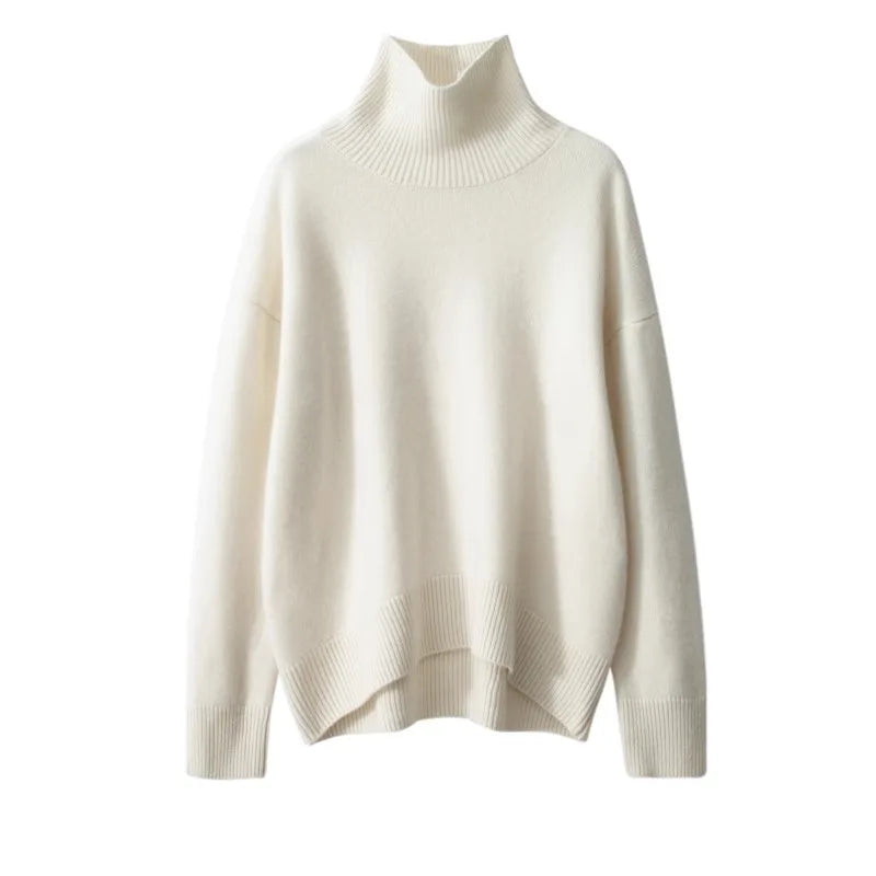 Oversized Turtleneck Sweater | Soft Knit | Winter Essential