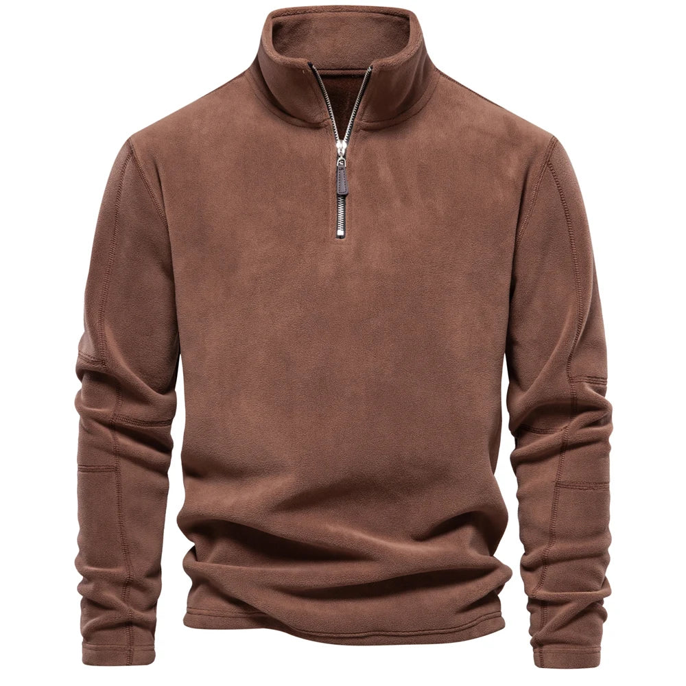 Half-Zip Fleece Pullover | Warm and Lightweight | Versatile Style