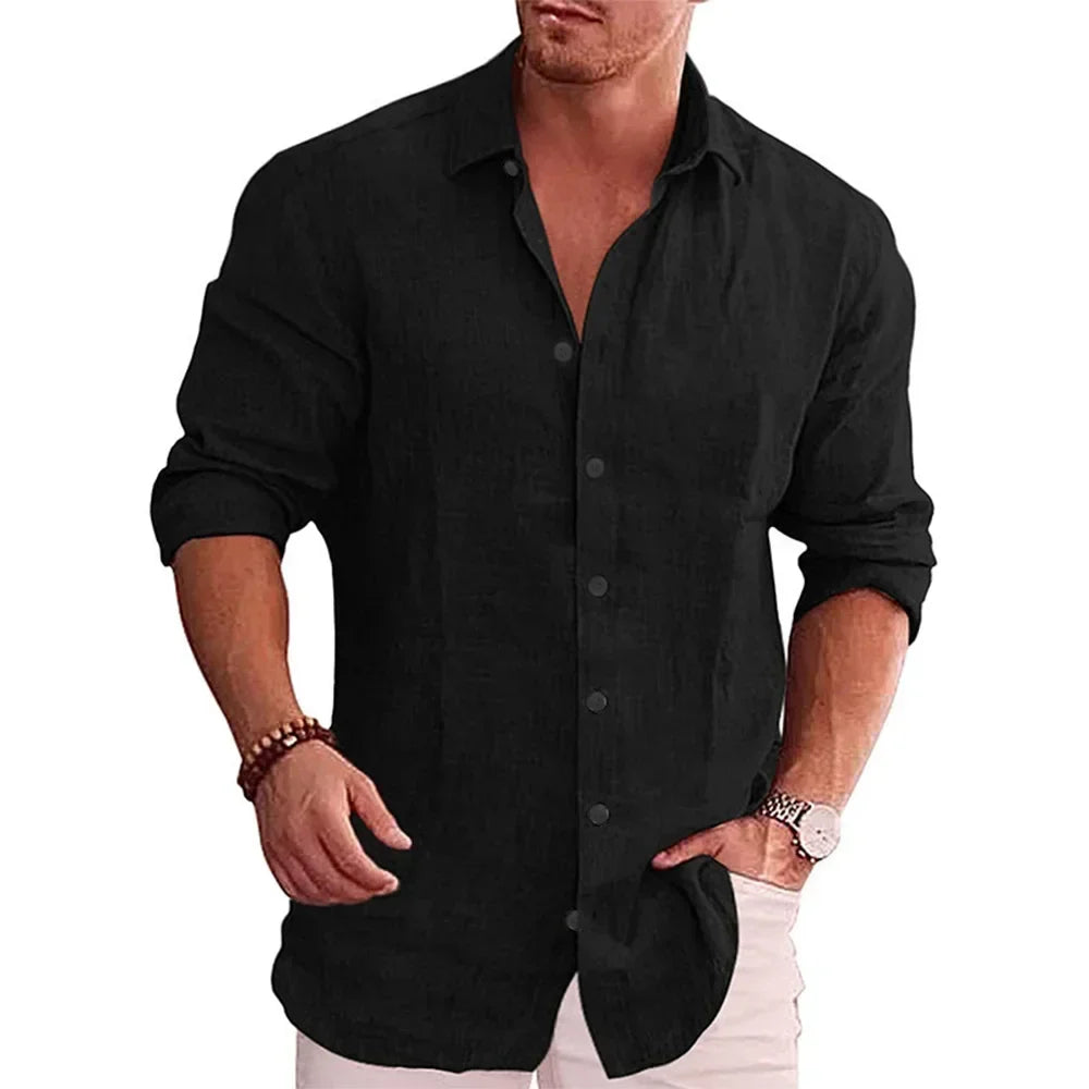 Classic Linen Shirt | Lightweight and Breathable | Timeless Style