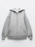 Oversized Zip-Up Hoodie | Cozy & Stylish | Everyday Essential