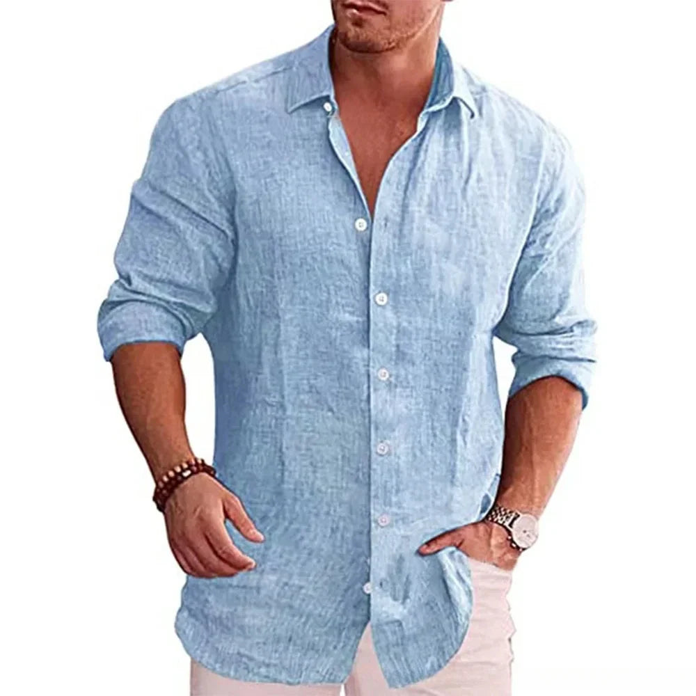 Classic Linen Shirt | Lightweight and Breathable | Timeless Style