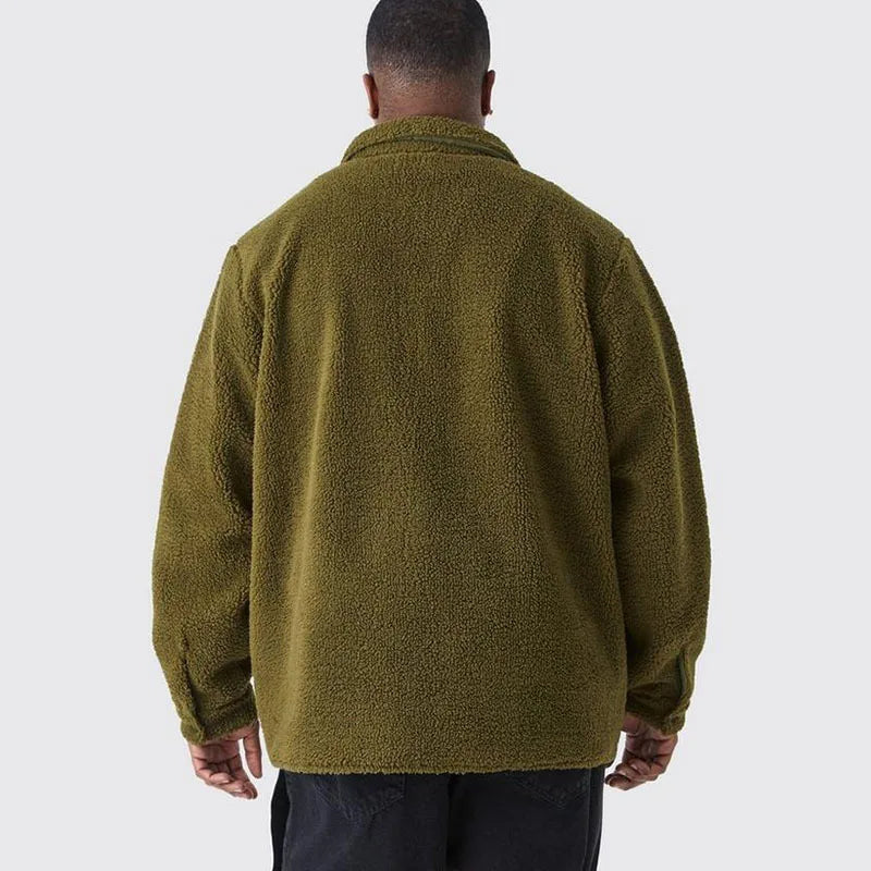 Sherpa Overshirt | Warm and Stylish | Relaxed Fit