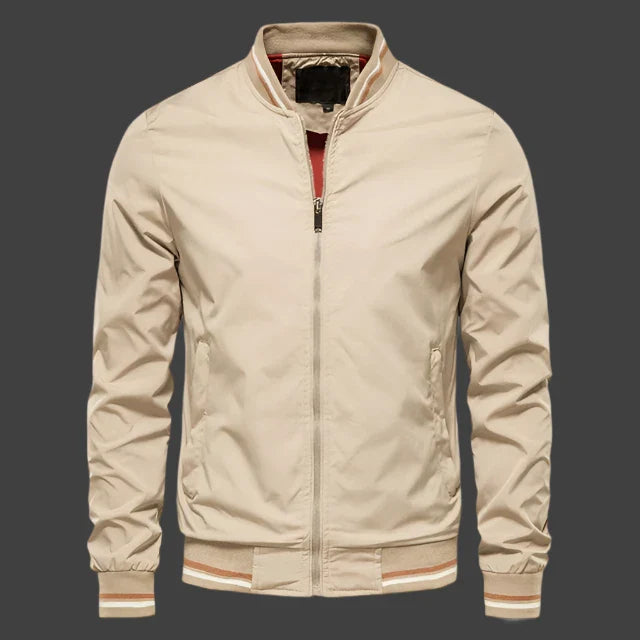 Lightweight Bomber Jacket | Stylish and Durable | Contrast Trim