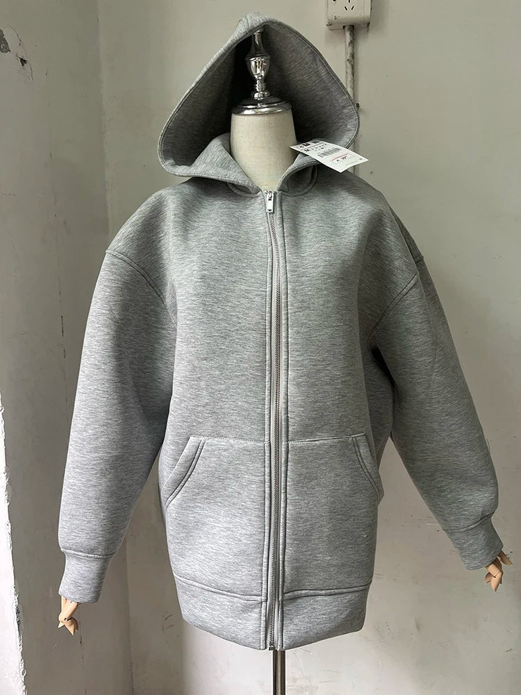 Oversized Zip-Up Hoodie | Cozy & Stylish | Everyday Essential
