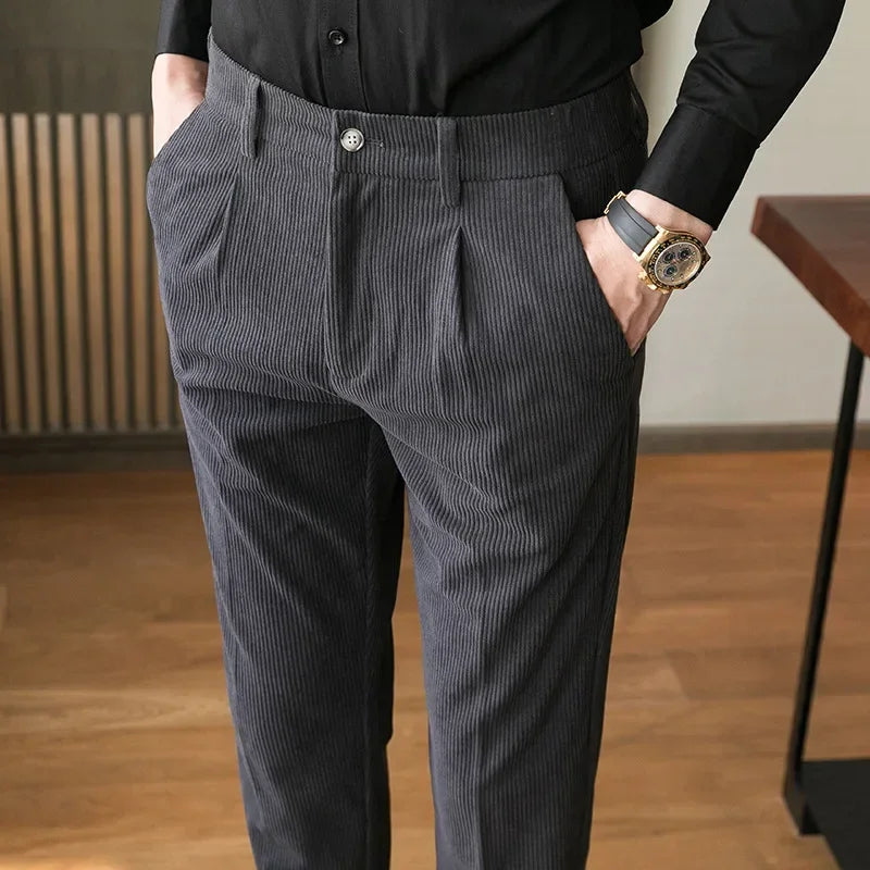 Corduroy Trousers | Relaxed Fit | Timeless and Versatile