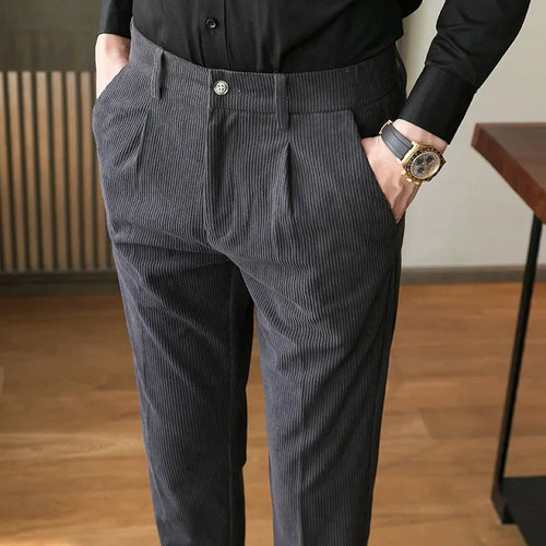 Corduroy Trousers | Relaxed Fit | Timeless and Versatile