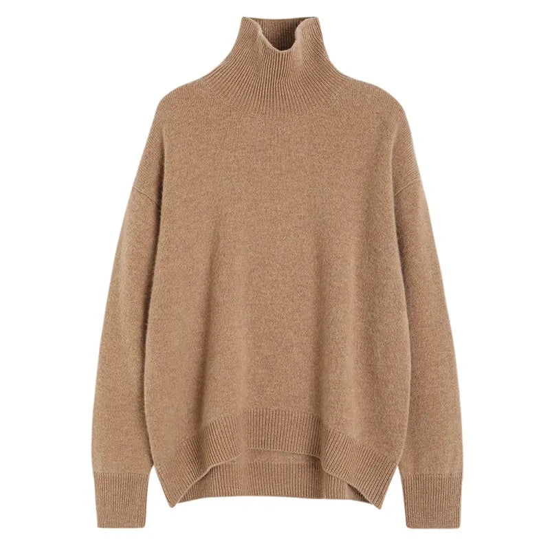 Oversized Turtleneck Sweater | Soft Knit | Winter Essential