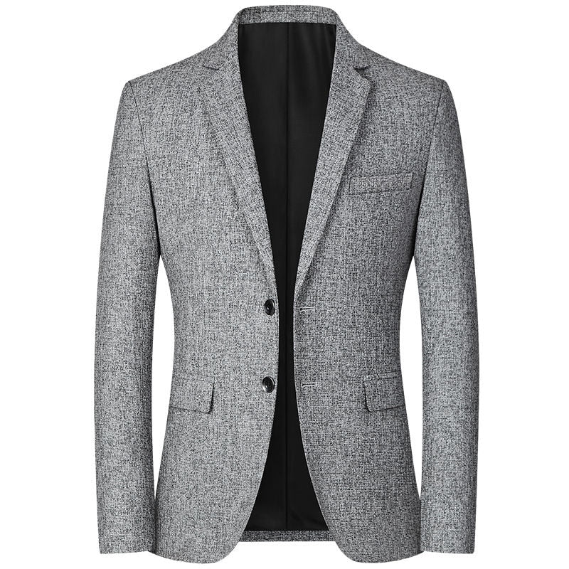 Tweed Blazer | Textured Finish | Slim Fit Design