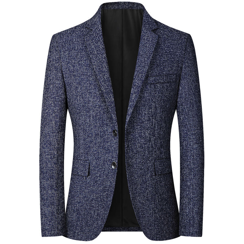 Tweed Blazer | Textured Finish | Slim Fit Design