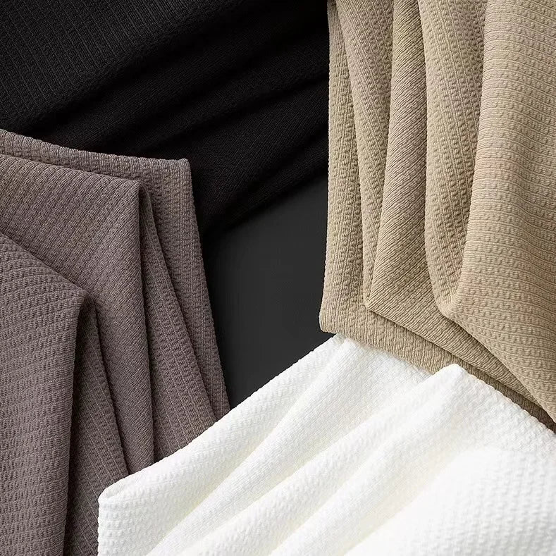 Zippered Polo Shirt | Textured Fabric | Modern and Comfortable