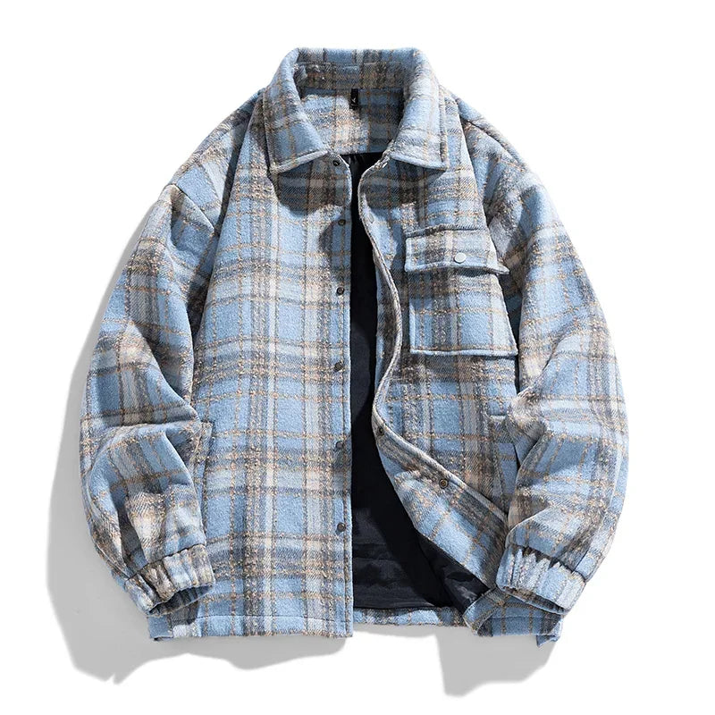 Plaid Sherpa-Lined Jacket | Warm and Trendy | Vintage Style